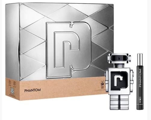 Estuche Paco Rabanne Phantom Hombre 2PZS 100ml EDT + 10ml EDT